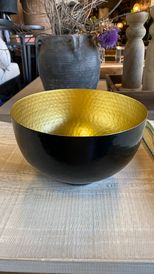 Bowl negro dorado